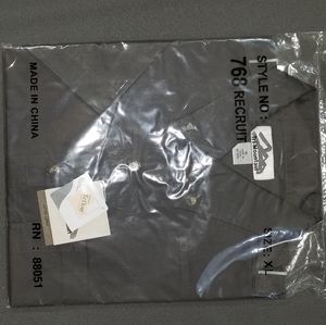 tri Mountain teflon gray shirt mens xlarge New with tags